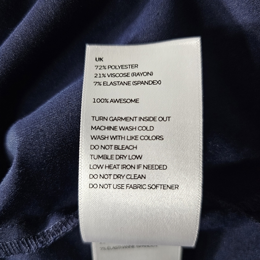 FIGS Blue Technical Collection One-Pocket Medical Scrub Top, Women’s 3XL - Picture 8 of 9